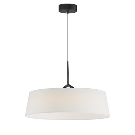 Maxim Lighting Paramount 21'' LED Pendant, Black 10336WTBK